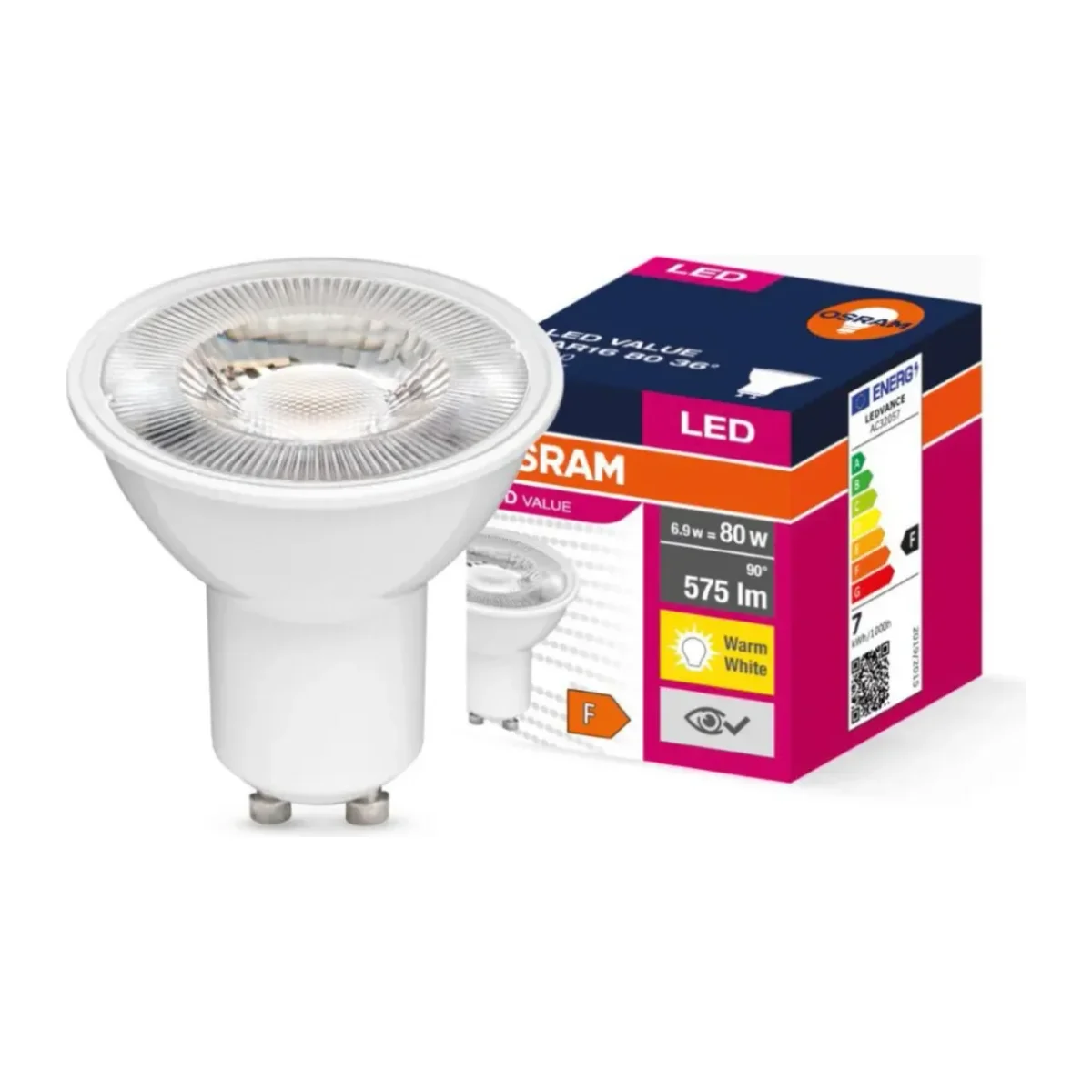 GU10 Led Ampul 6.9 W 3000K Gün Işığı (10 Adet) - Görsel 3