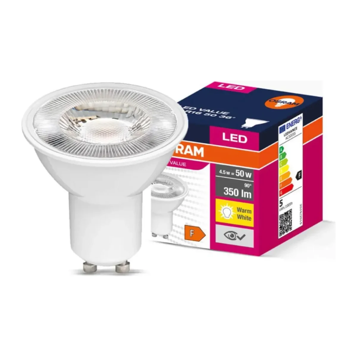 GU10 Led Ampul 4.5W 3000K Gün Işığı (10 Adet) - Görsel 3