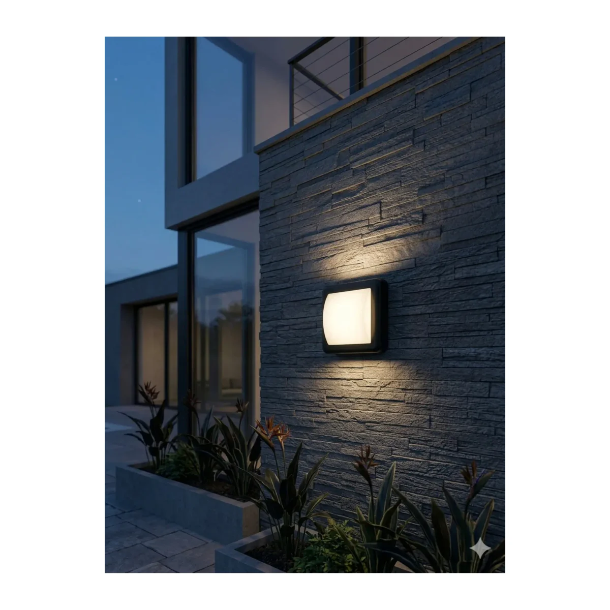 AH07-05001 4W LED Duvar & Tavan Apliği 3000K - Görsel 2
