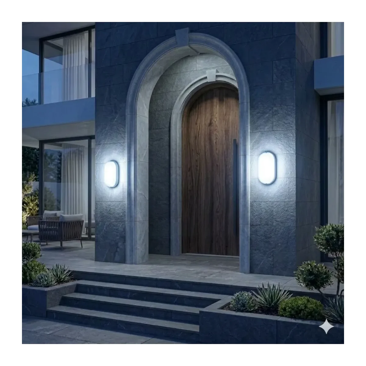 12W BEYAZ IP54 S.Ü LED ARMATÜRÜ - Görsel 2