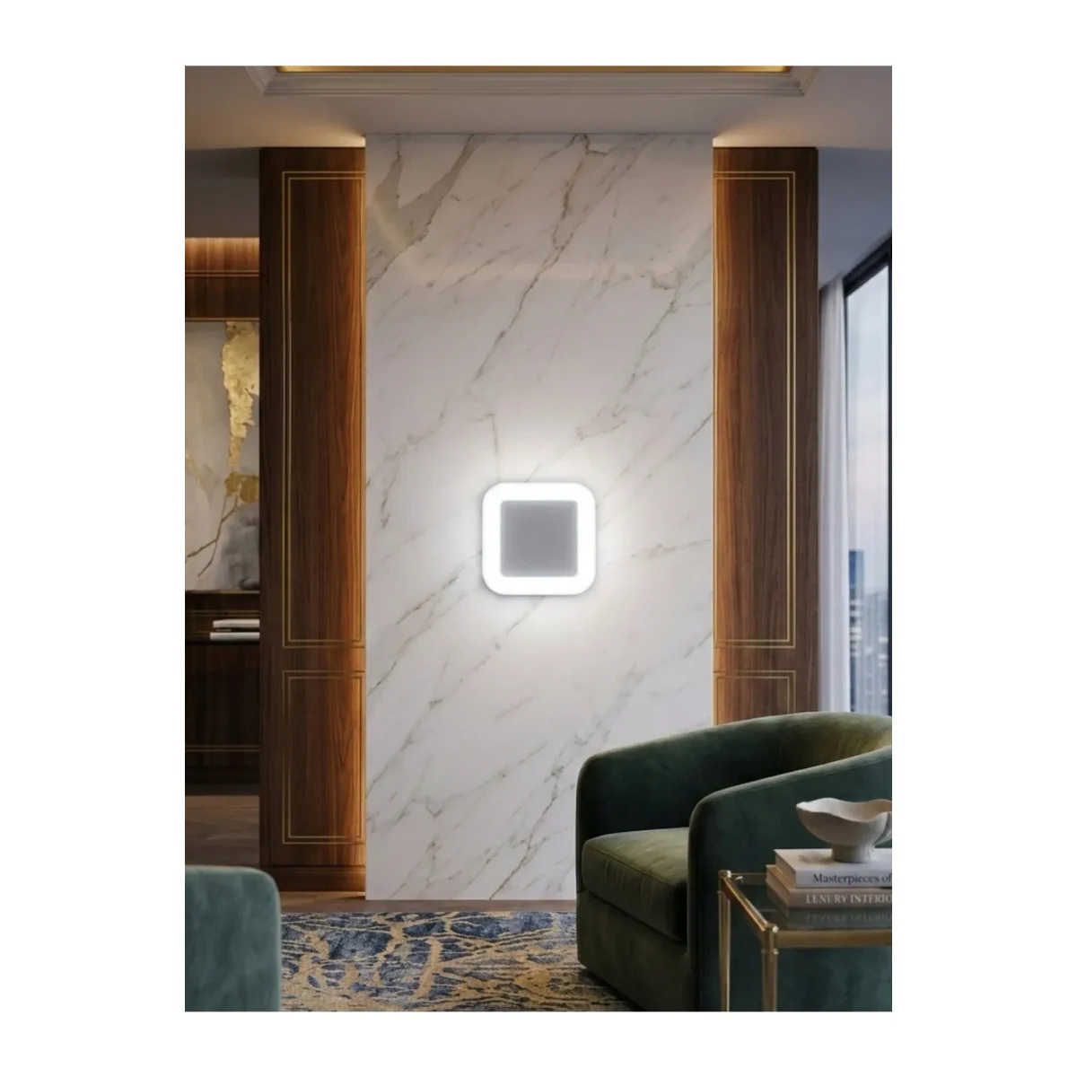 15W 6500K IP65 LED TAVAN VE DUVAR ARMATÜRÜ - Görsel 2