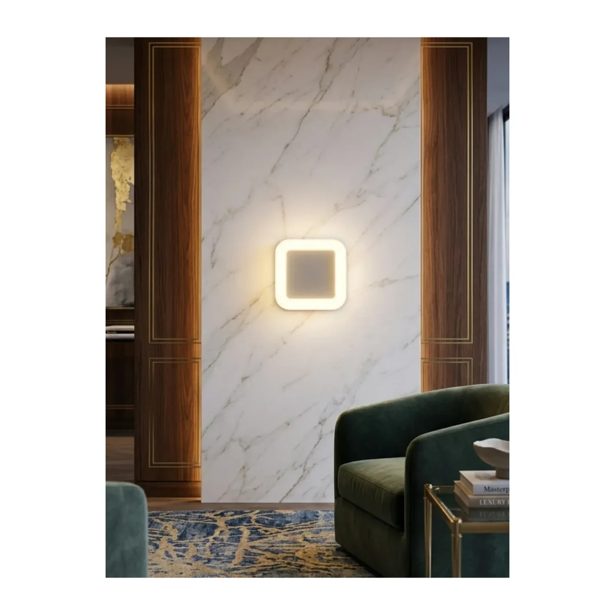 15W 3000K IP65 LED TAVAN VE DUVAR ARMATÜRÜ - Görsel 2
