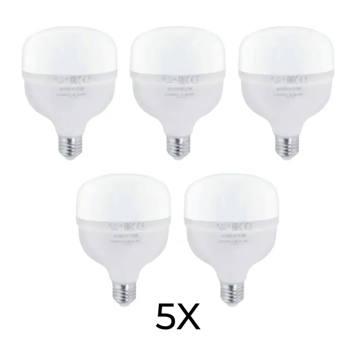 30W TORCH AMPUL 3000K E27 5 ADET - Görsel 2