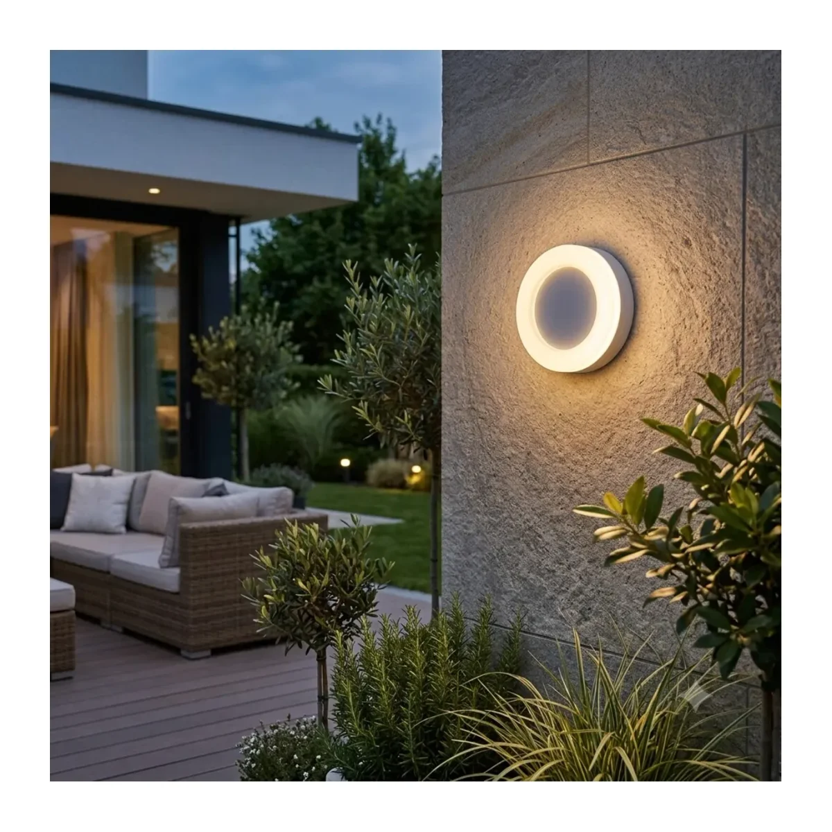 LED Duvar ve Tavan Armatürü 3000k Günışığı AT10-11500 - Görsel 2