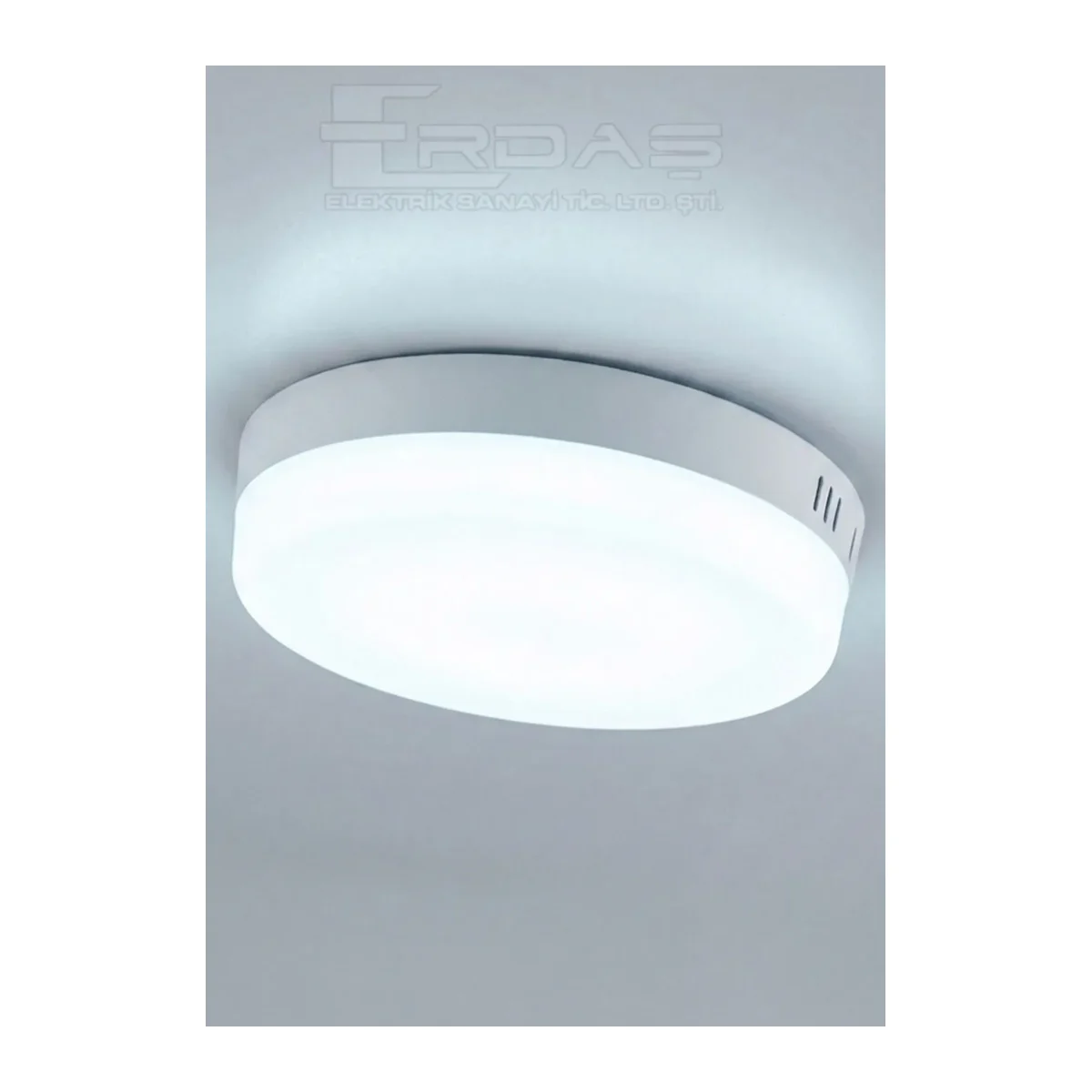 24W 6500K Beyaz Sıva Üstü Led Armatür 10 ADET - Görsel 3