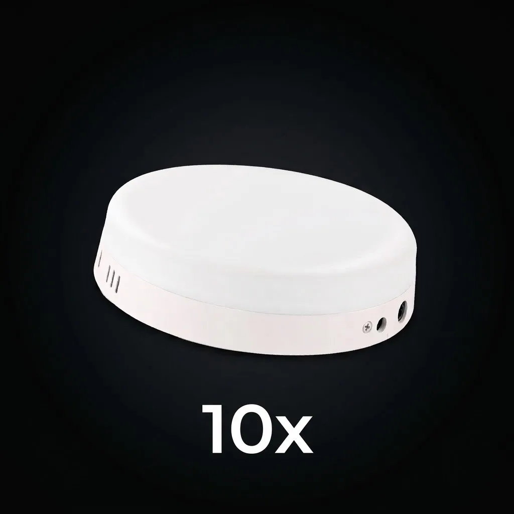 24W 3000K Gün Işığı Sıva Üstü Led Armatür 10 ADET
