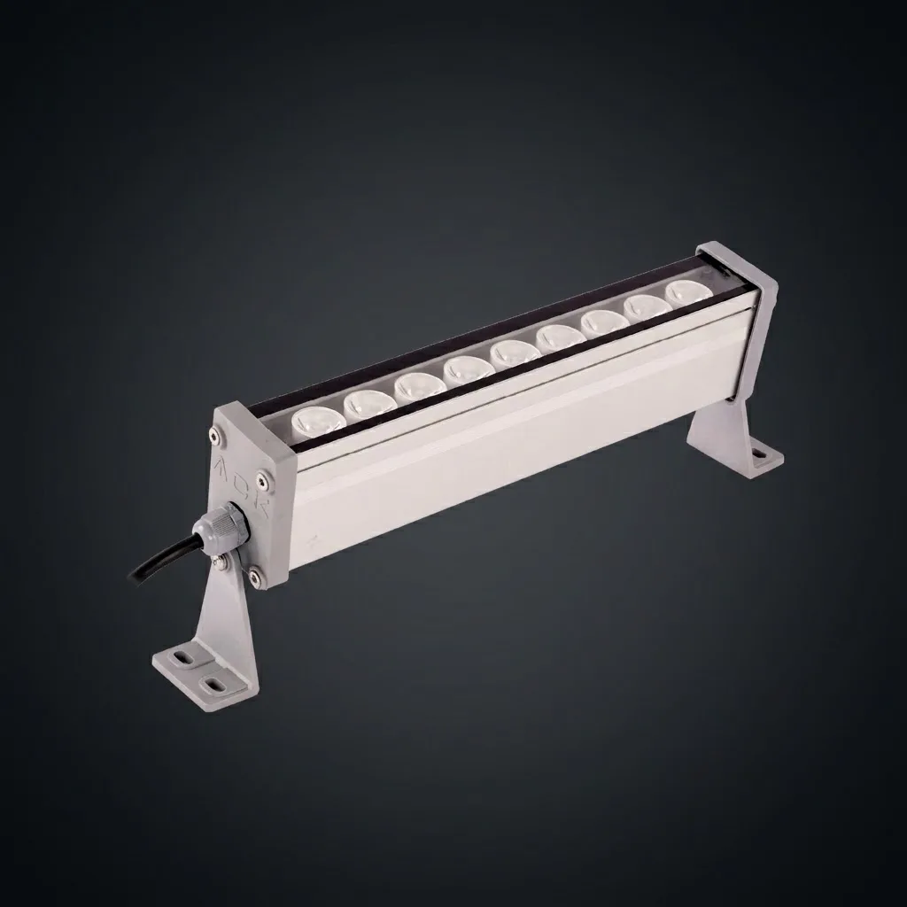 9x1W 6500K IP67 27CM LED WALLWASHER