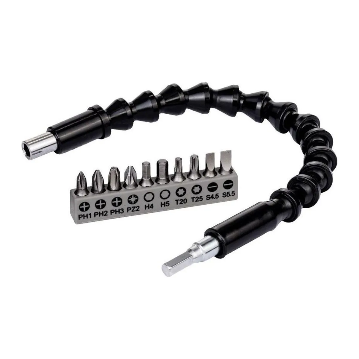 BOSCH 10 PARÇA VİDALAMA + UZATMA ADAPTÖRÜ 30 cm