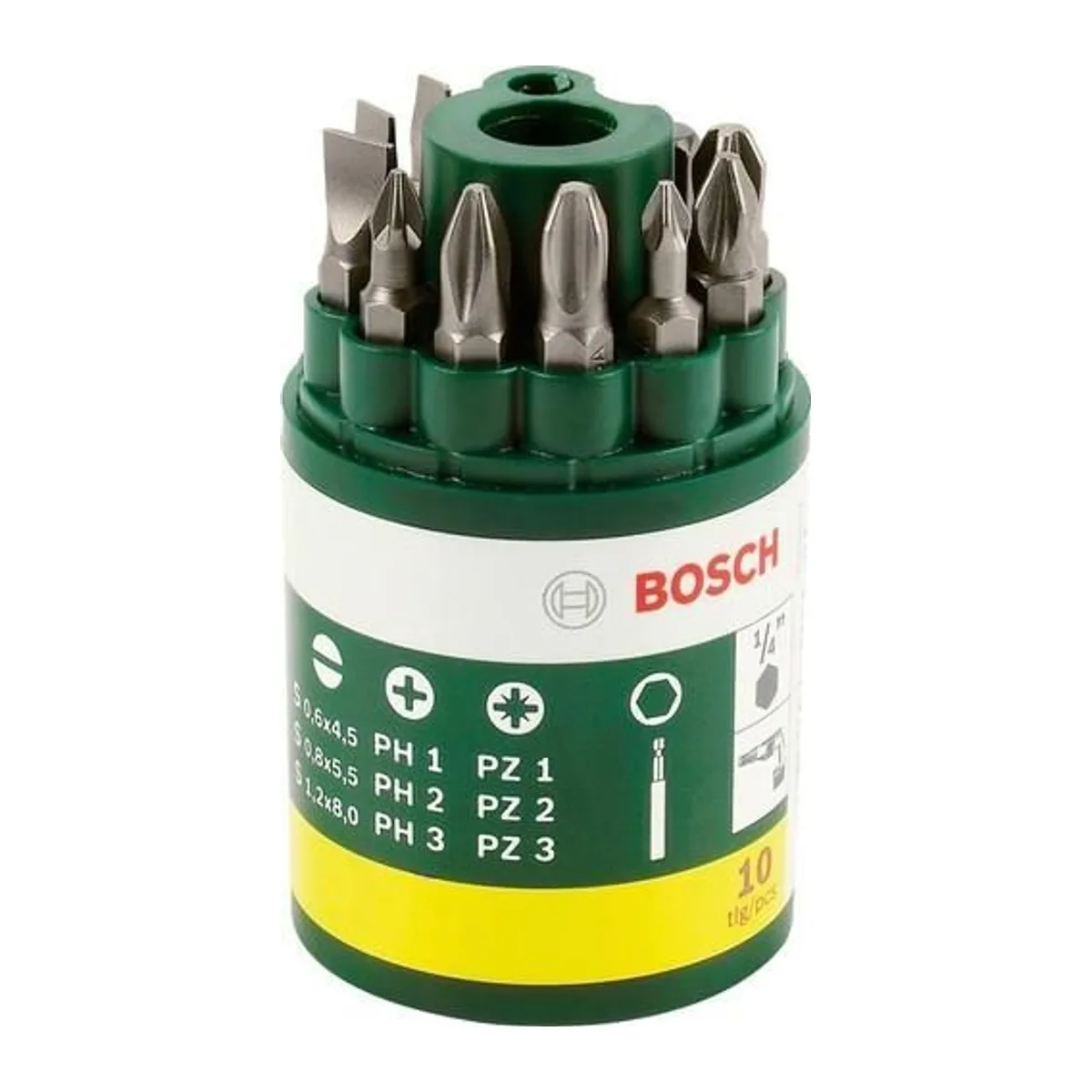 BOSCH DIY 10 PARÇA VİDALAMA UCU SETİ