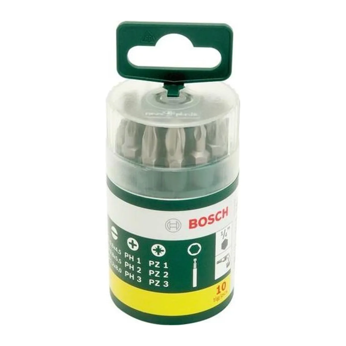 BOSCH DIY 10 PARÇA VİDALAMA UCU SETİ - Görsel 2
