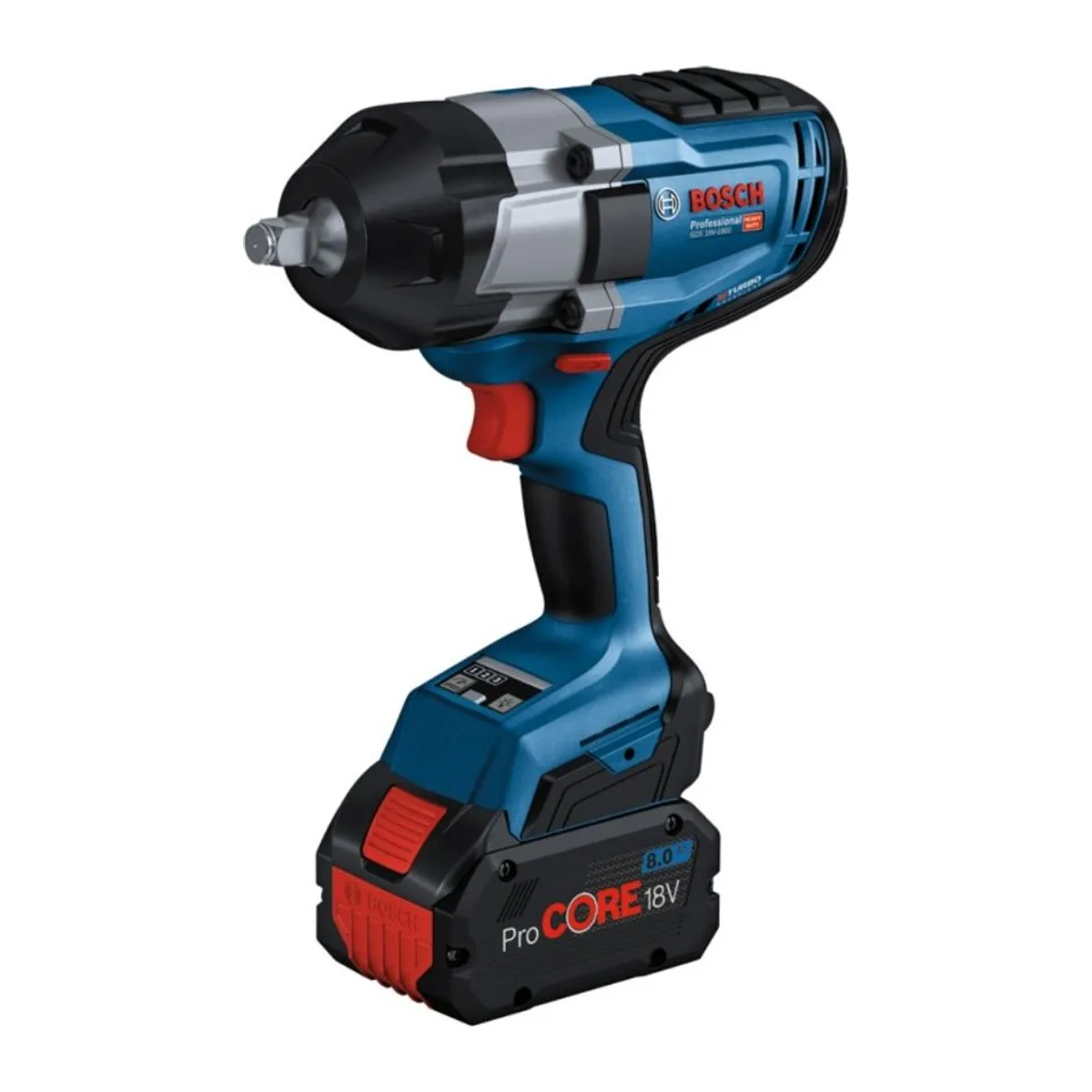 BOSCH GDS 18V-1000 DARBELİ SOMUN SIKMA 2X5.0AH - Görsel 2