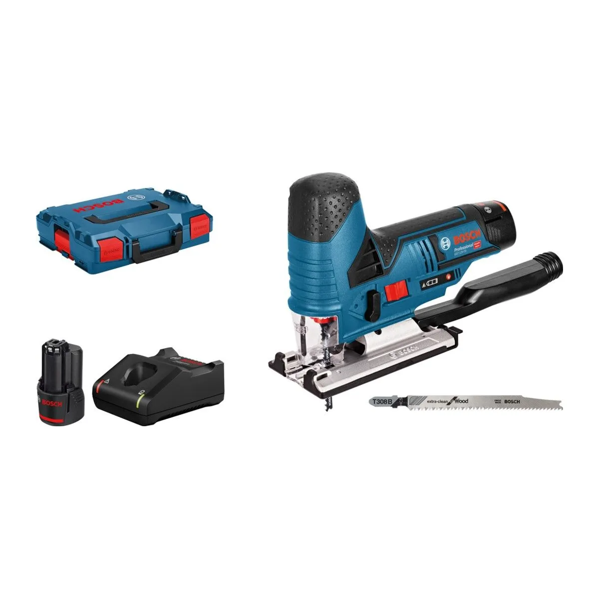 BOSCH GSC 12V-13 Akülü Sac Makası 2x2.0Ah
