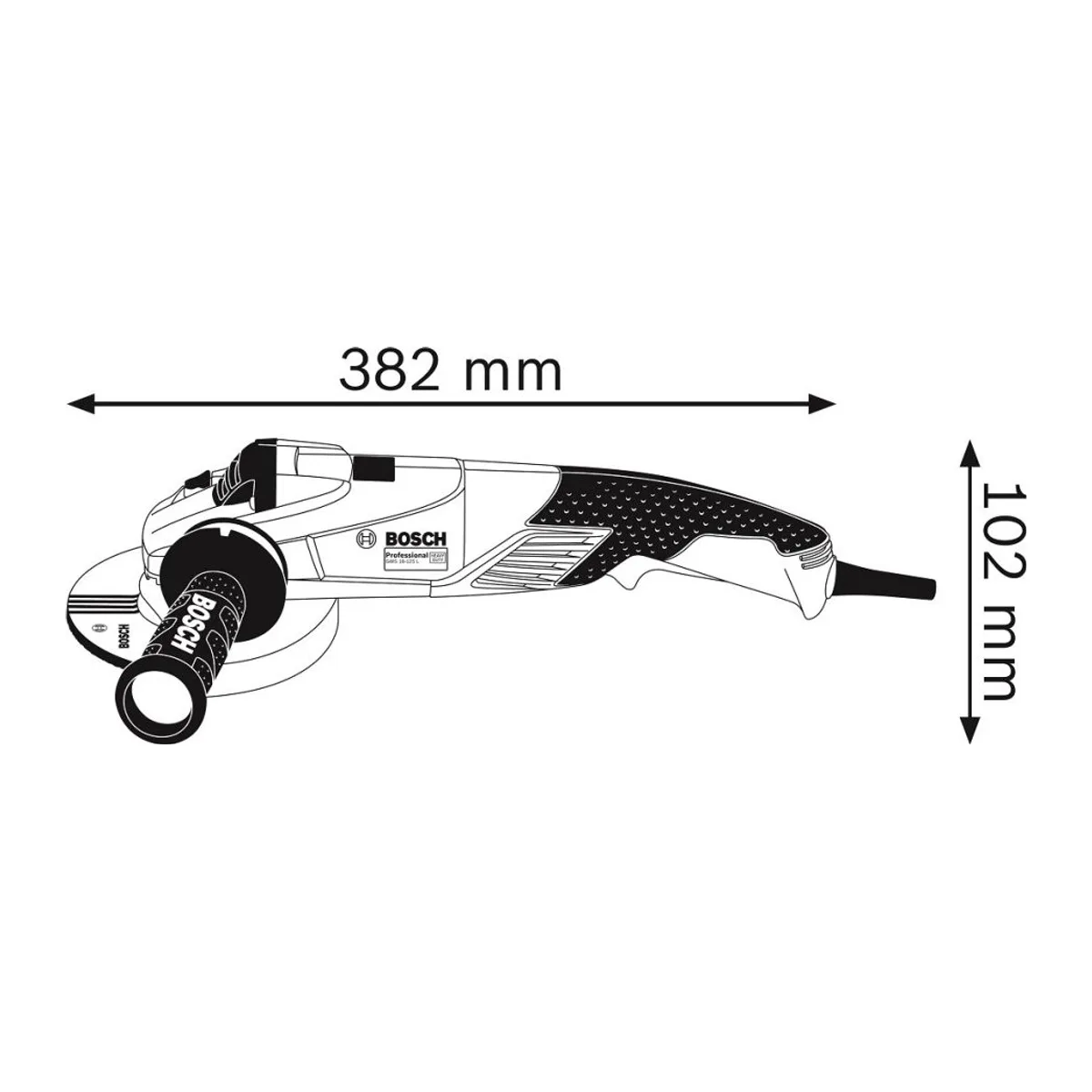 BOSCH GWS 18-150 L Avuç Taşlama - Görsel 2
