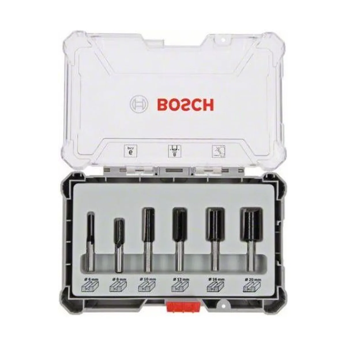 BOSCH Pro Freze Seti 6 'lı Karışık 6 mmşaftlı