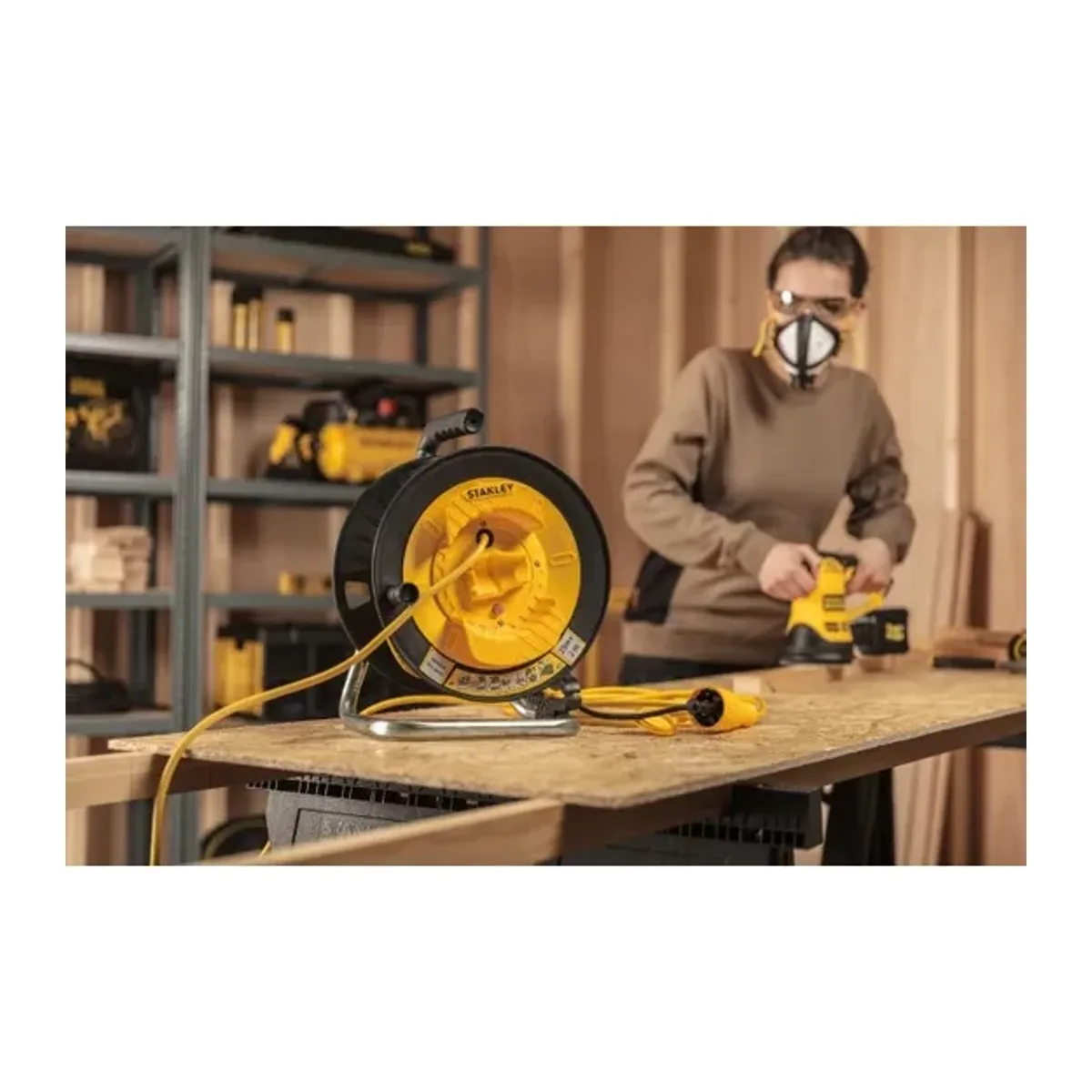 PMG-37315-F PLS BOBİN Ã˜280 IP44 F TYPE(SCHUKO) 3G1,5 35+2M - Görsel 2