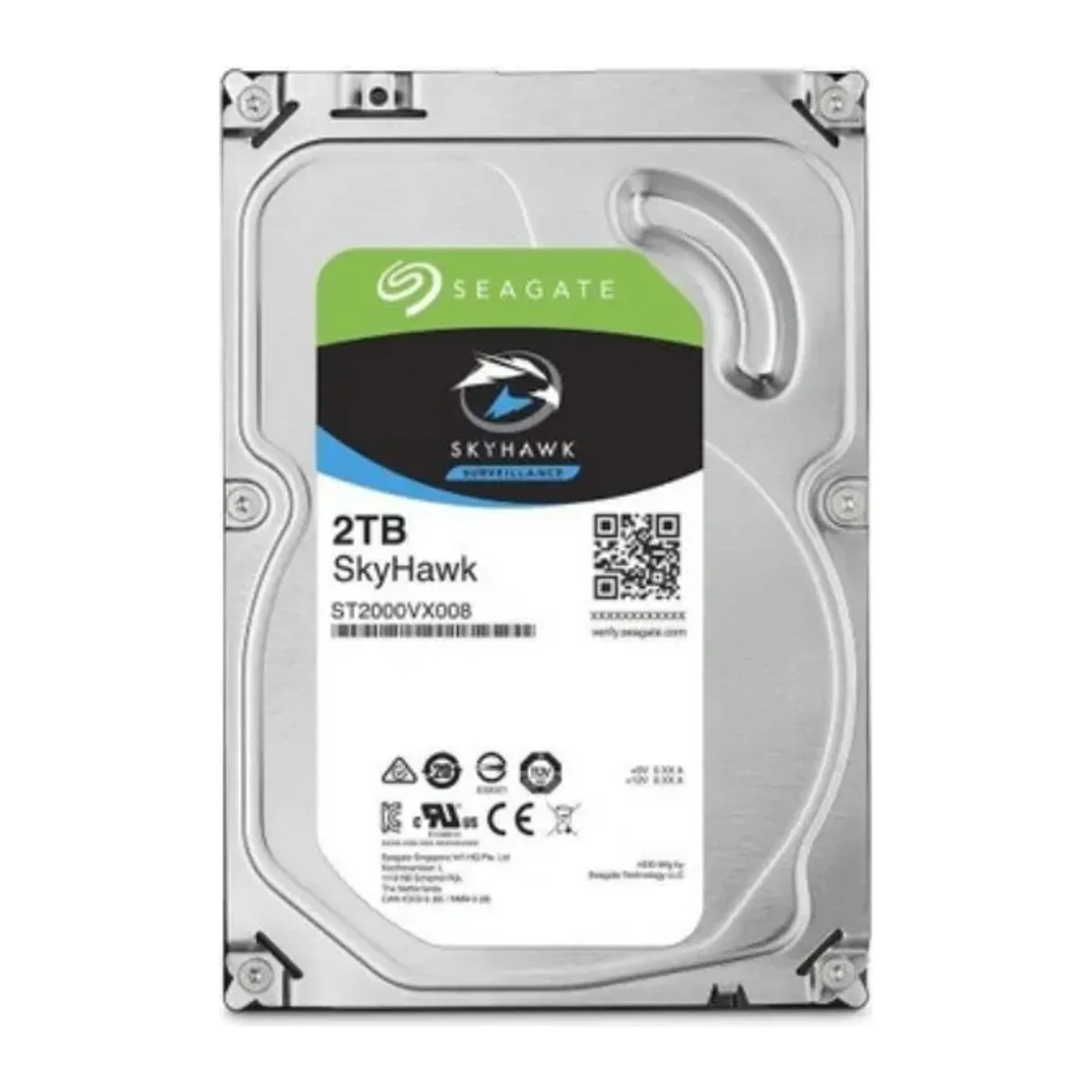 SEAGATE SKYHAWK SATA3 HDD 2TB 5400 (SV35) 7/24 64MB DİSK (distribütör)