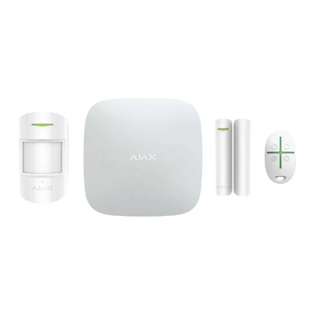AJAX ALARM KABLOSUZ ALARM KİTİ STARTER KİT HUB BEYAZ